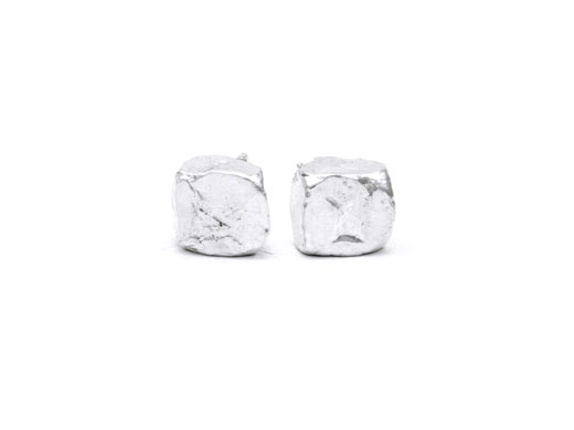 Silver Prism Earrings (Large), Collection Orígenes