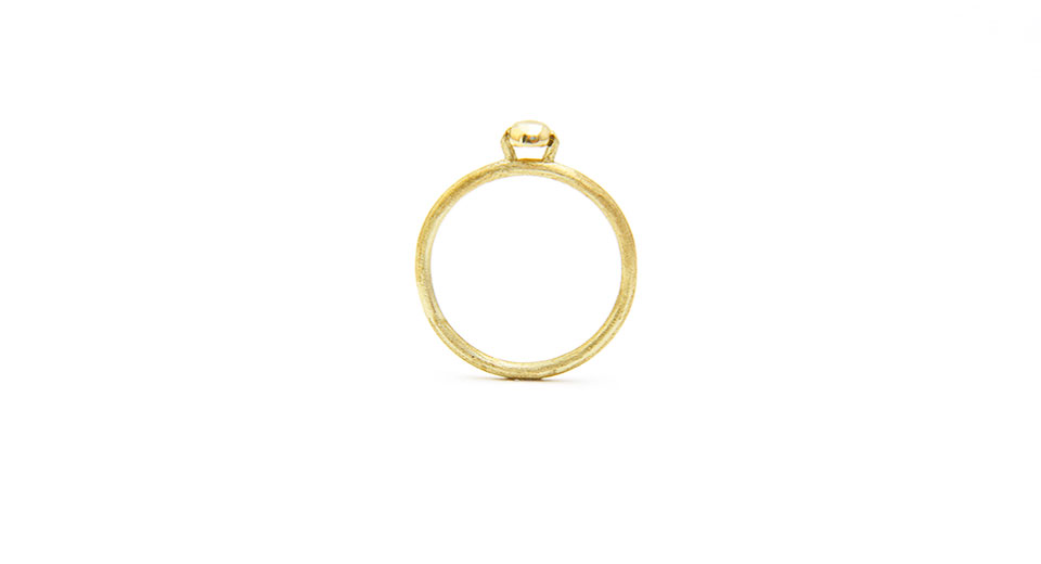 Prerobeny zasnubny prsten zo stareho zlata